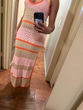 Crochet Maxi Dress